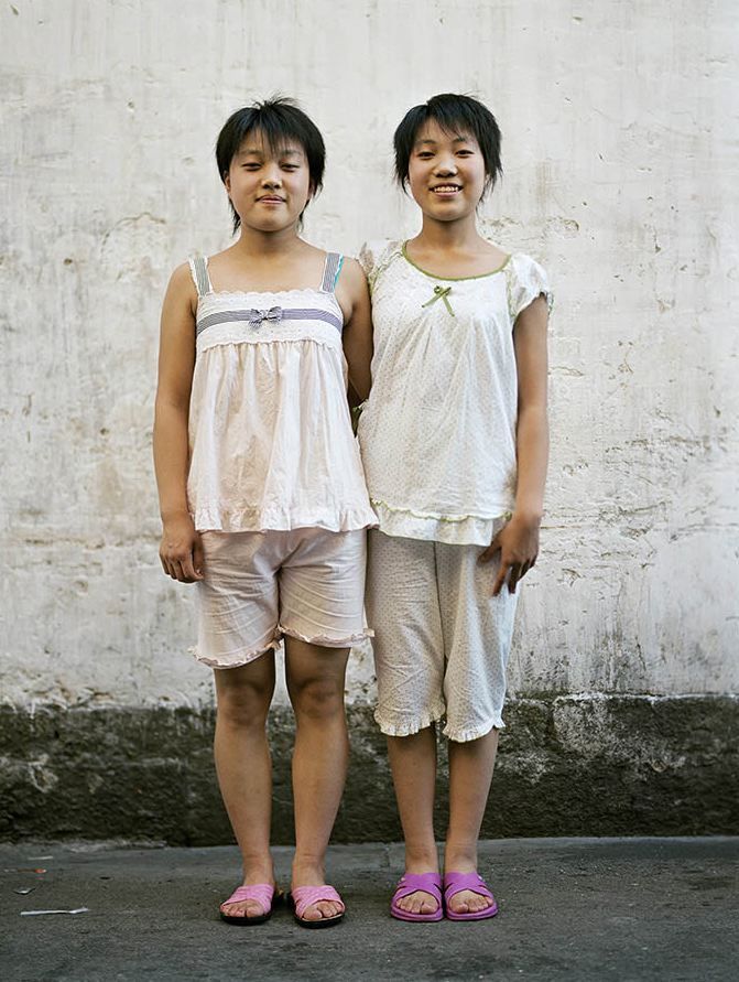 Китайцы носят пижаму (14 Фото)