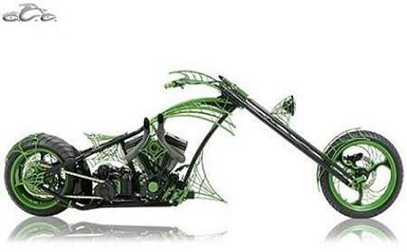 Яркие мотоциклы (11 Фото)