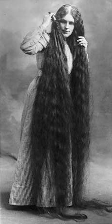 Самые Длинные Волосы Фото