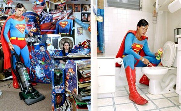 Супергерои в повседневной жизни (7 Фото)