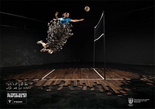 Прикольная реклама с Олимпийских игр (17 Фото)