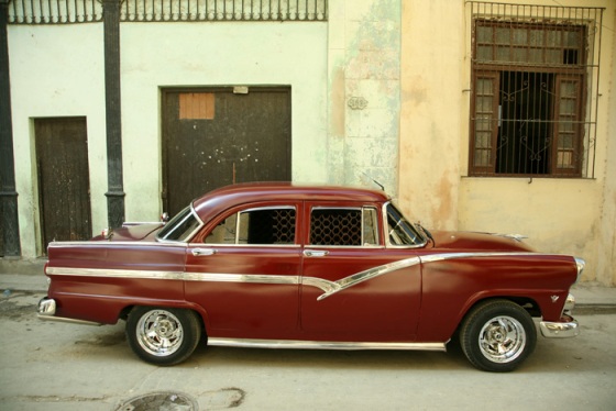 Старые машины в Гаване (11 Фото)