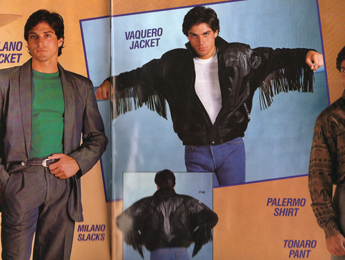 Мужской каталог 1986 года. Такая была мода (13 Фото)