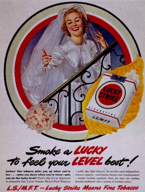 Старые рекламы сигарет (11 Фото)