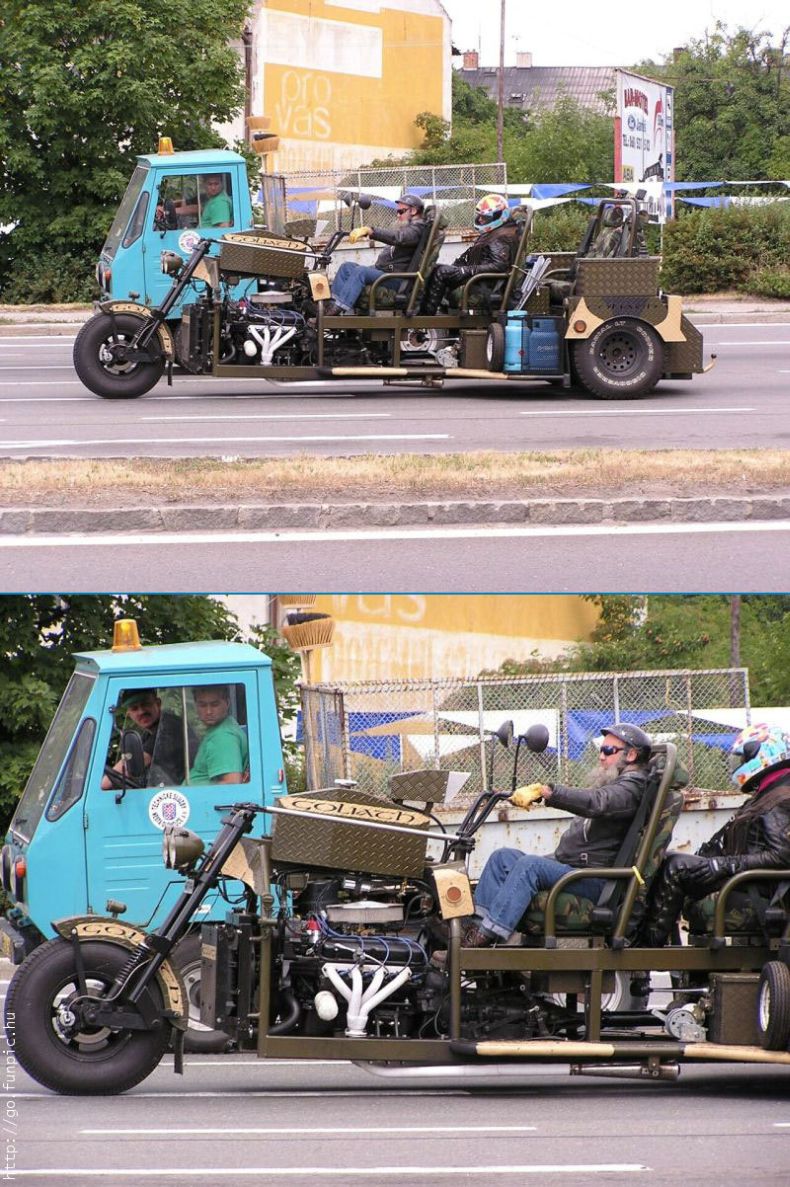 Необычные мотоциклы (17 Фото)