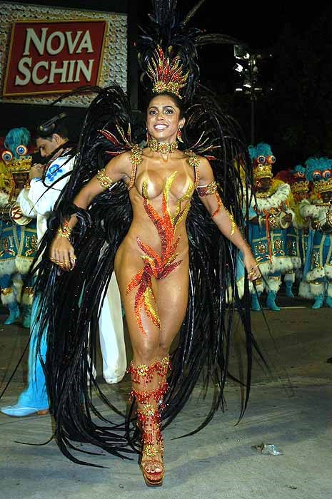 Девушки с карнавала в Рио (13 Фото) НЮ