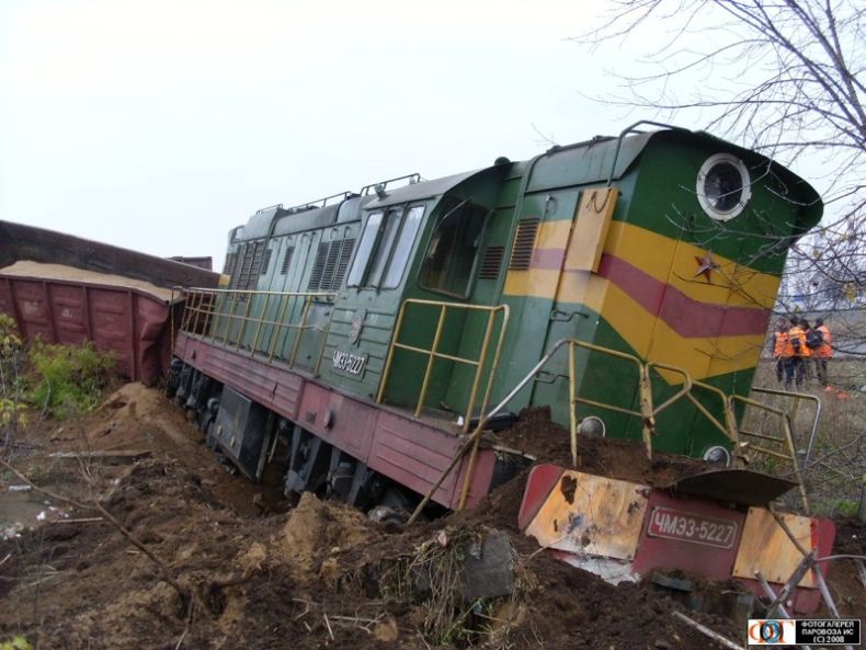 Аварии поездов (16 Фото)