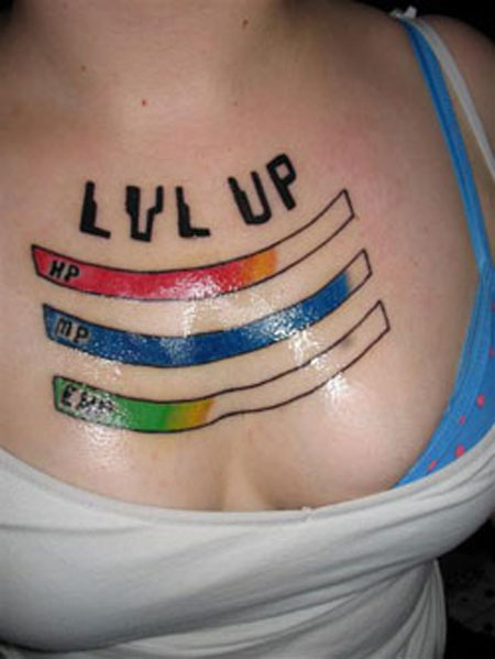 Татуировки на груди (23 Фото)