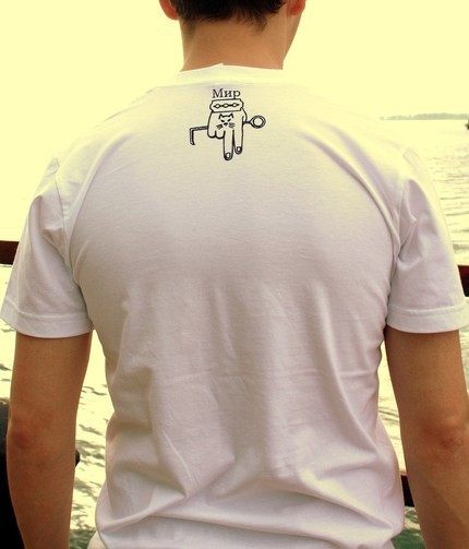 Бандитские татуировки на футболках (12 Фото)