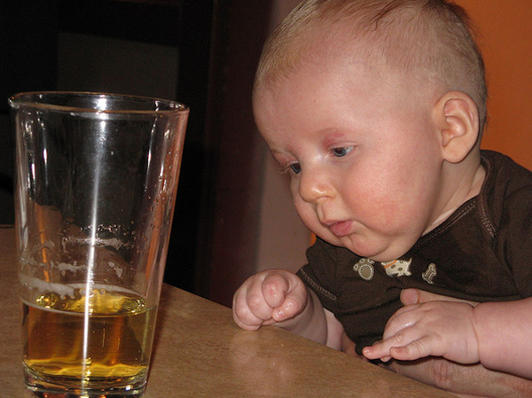 Дети с алкоголем (125 Фото)