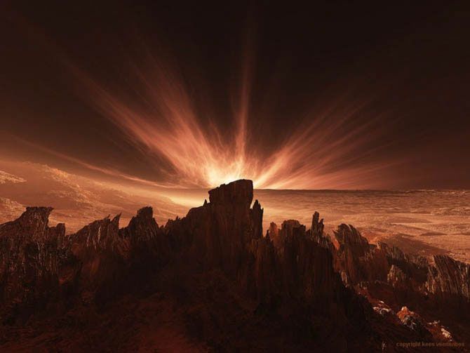 Нереально красивые фотографии Марса (28 Фото)