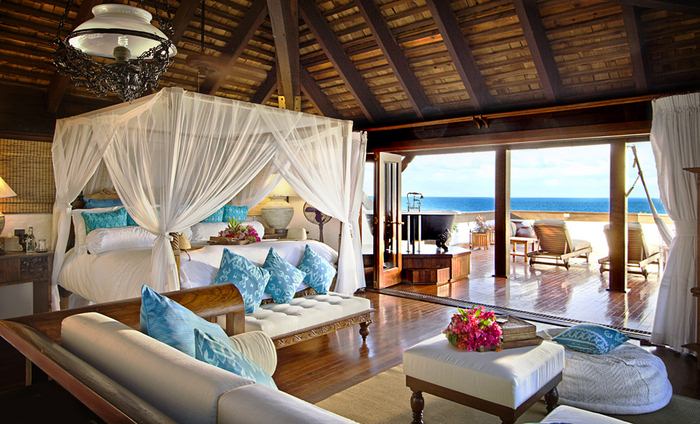 Роскошный райский отель на острове Ричарда Брэнсона (17 Фото)