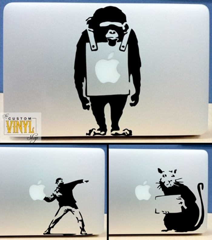 Классные наклейки для MacBook (14 Фото)