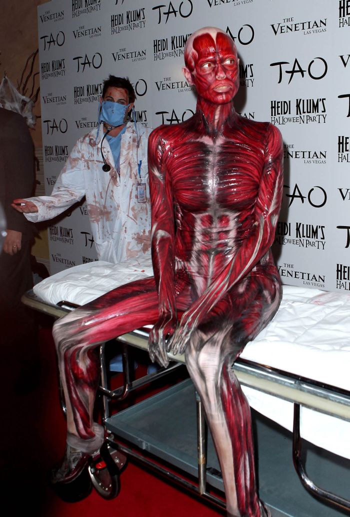 Страшный костюм Хайди Клум (9 Фото)
