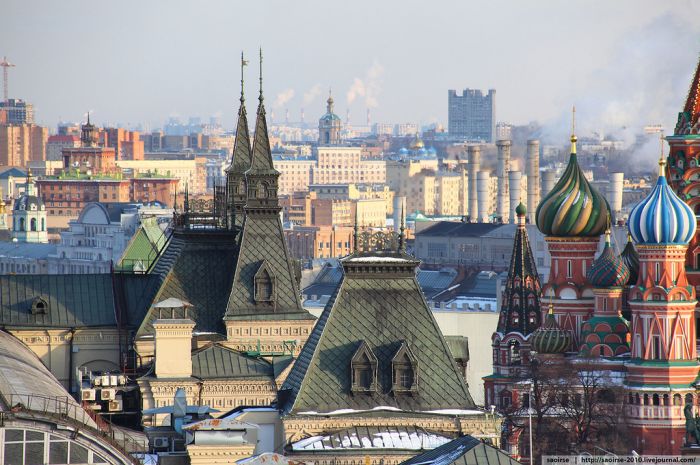 С крыши "Москвы" (36 фото) » Триникси