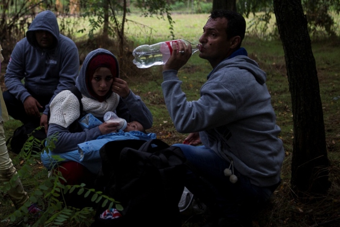 На что надеются беженцы, бегущие в Евросоюз (34 фото + видео)