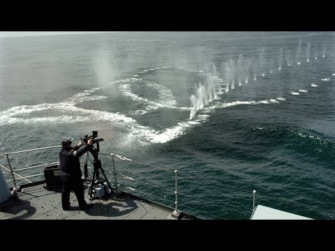 Стрельба из крупнокалиберного палубного вооружения