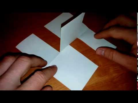 Как сделать невозможный лист бумаги.