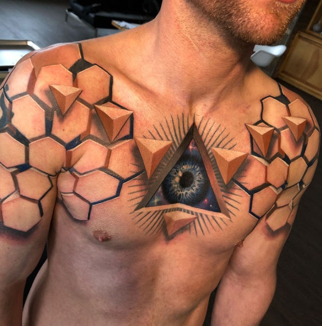 Самые крутые татуировки в мире! Лучшие 3D татуировки